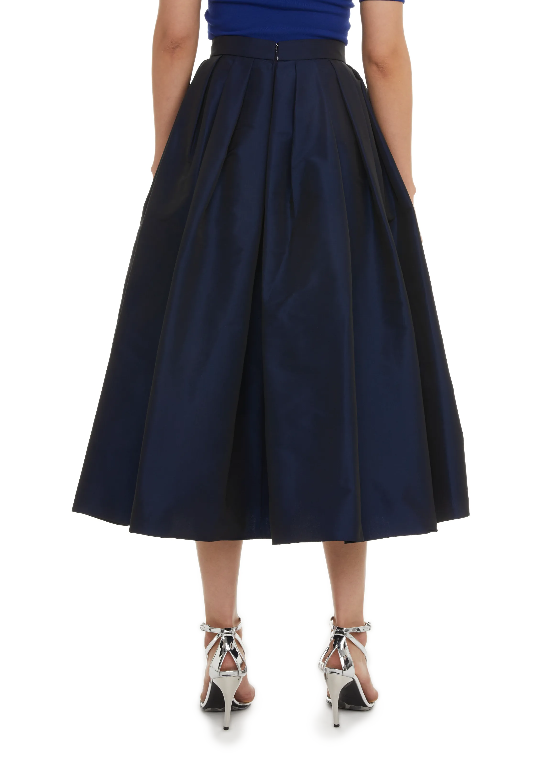 ALEXANDER MCQUEEN  Jupe trapèze  - Bleu