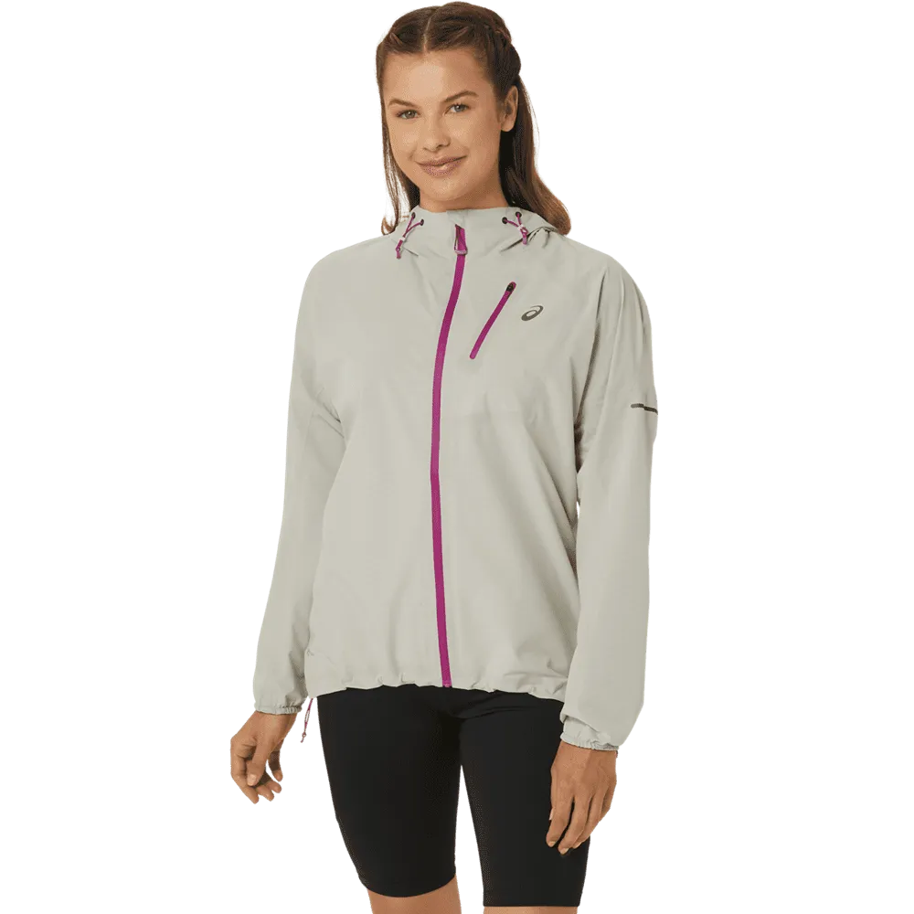 ASICS FUJITRAIL WATERPROOF JACKET Femme BIRCH