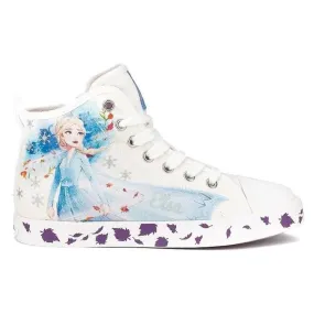 Baskets - Geox - JR Ciak Girl - Blanc - Enfant - Lacets blanc - Geox