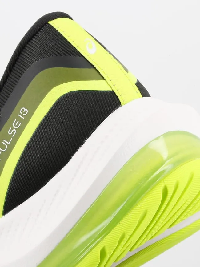 Baskets running pulse gel noir homme - Asics | wimod