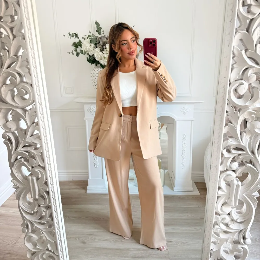 BLAZER OVERSIZE CAMEL