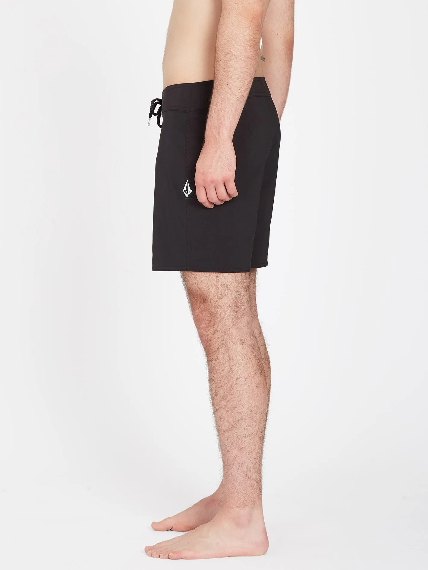 Boardshort Lido Solid Mod 16 - BLACK