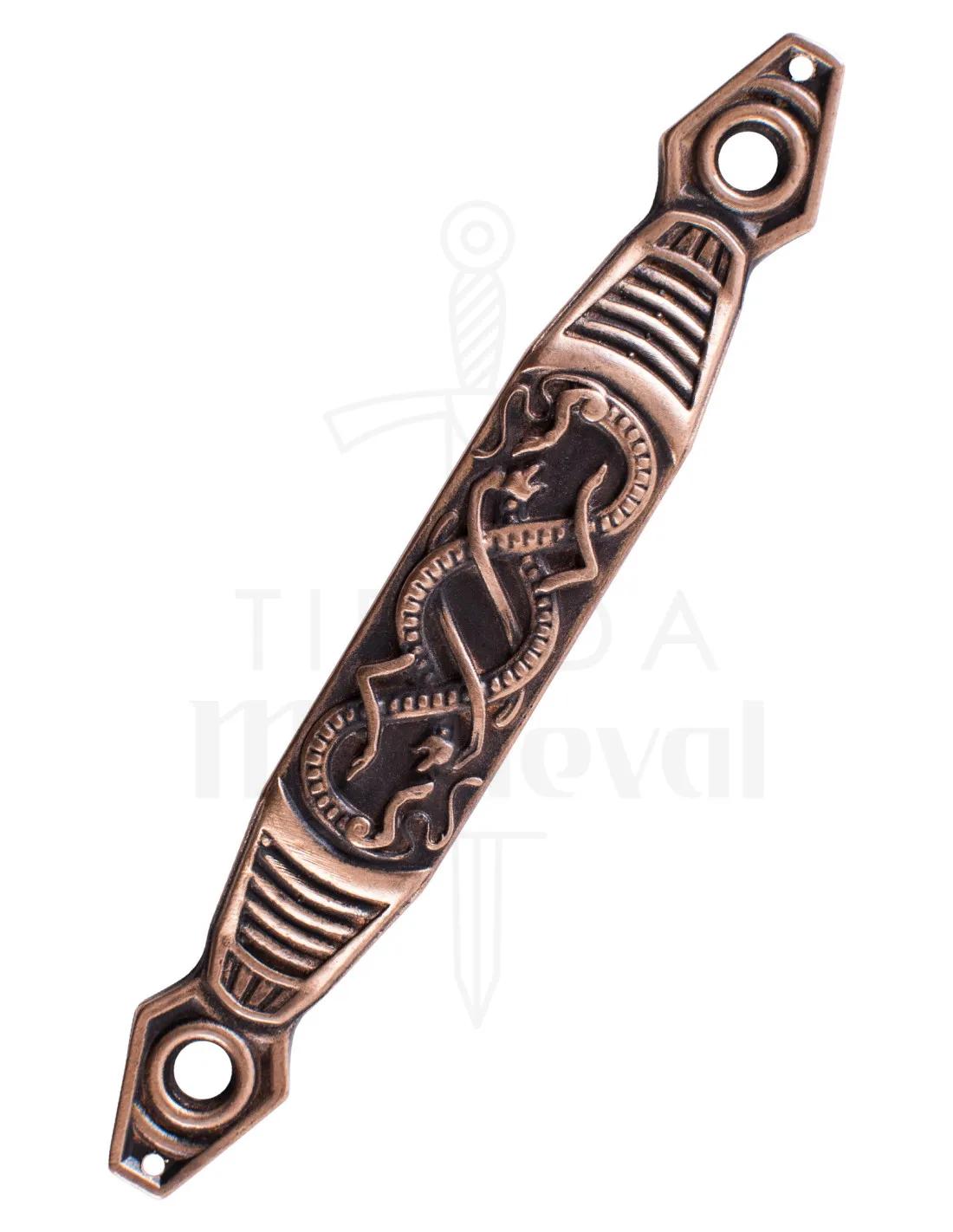 Boucle fourreau pour ceinture, motif serpents ⚔️ Boutique Épées