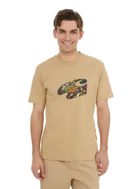 CARHARTT WIP  T-shirt imprimé - Beige