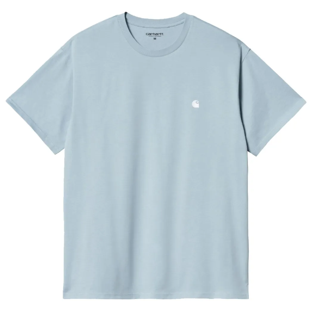 Carhartt Wip Tee Shirt Madison Frosted Blue