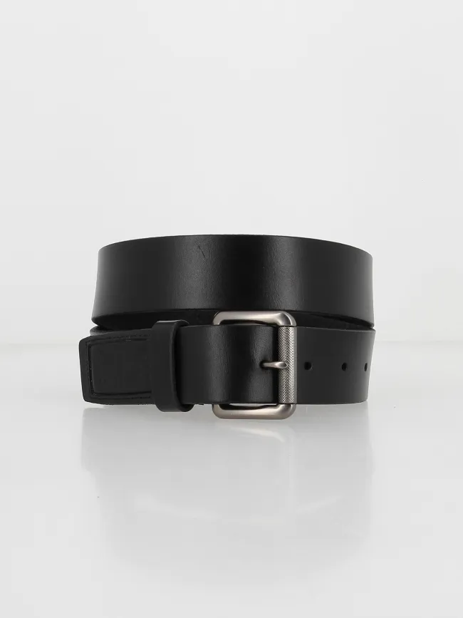 Ceinture en cuir badgeman noir homme - Superdry | wimod
