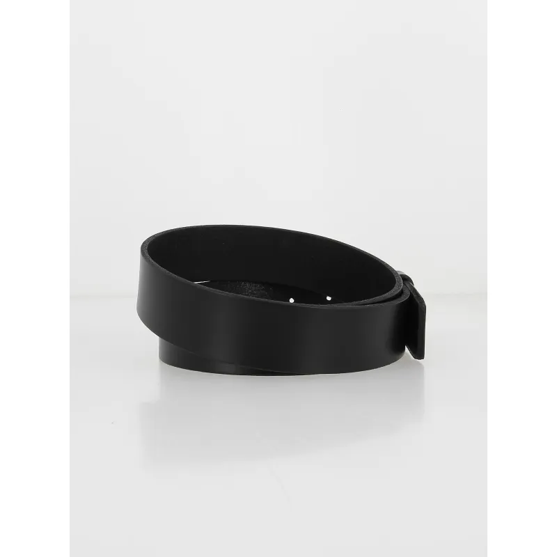 Ceinture en cuir badgeman noir homme - Superdry | wimod