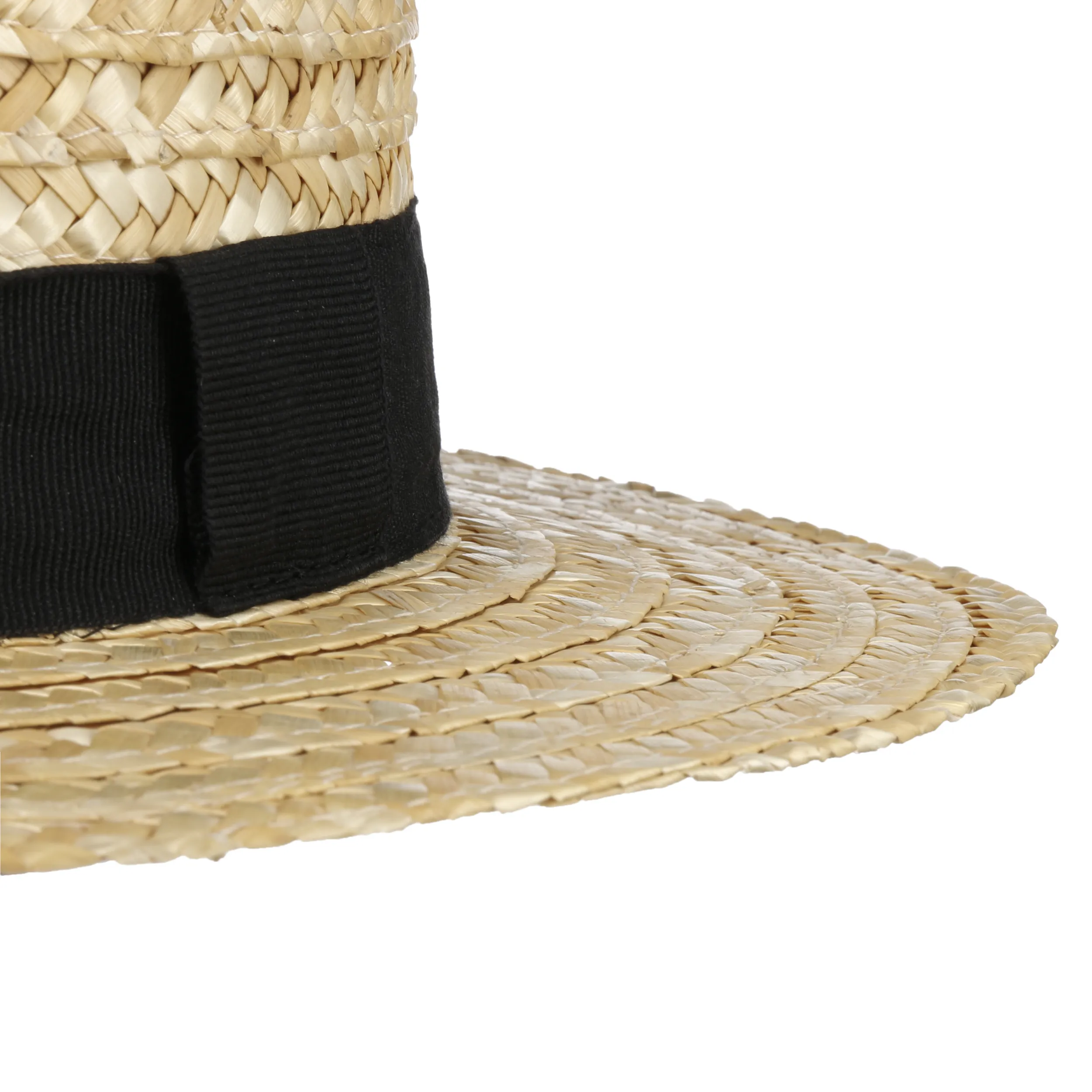 Chapeau de Canotier en Paille by Lipodo --> Chapeaux, casquettes & bonnets en ligne ▷ Chapeaushop