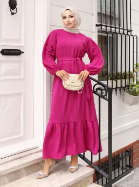 Fuchsia - Modest Dress