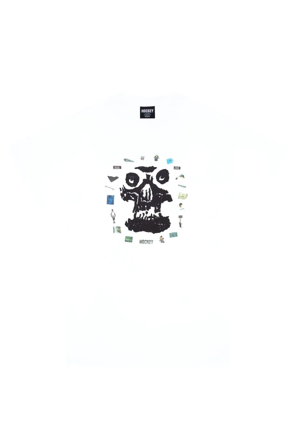 Hockey Skateboards Endless Tee White