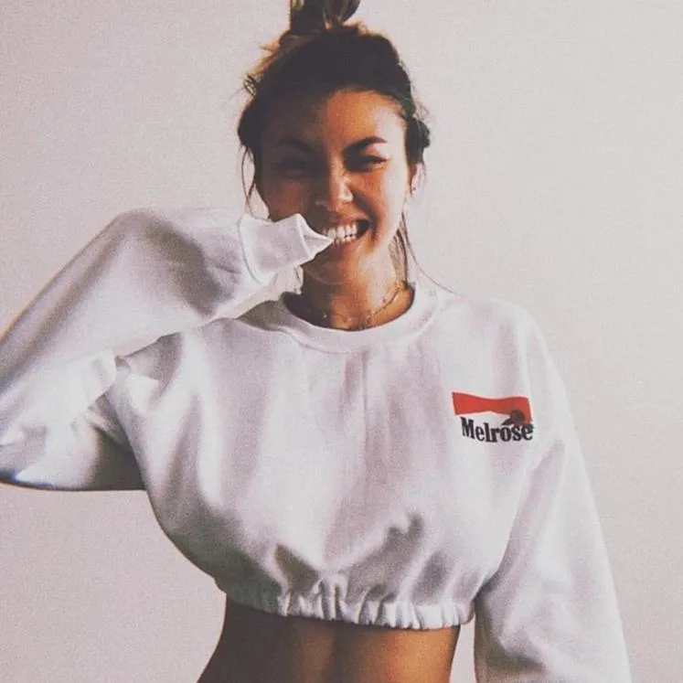 Hoodie Crop Melrose