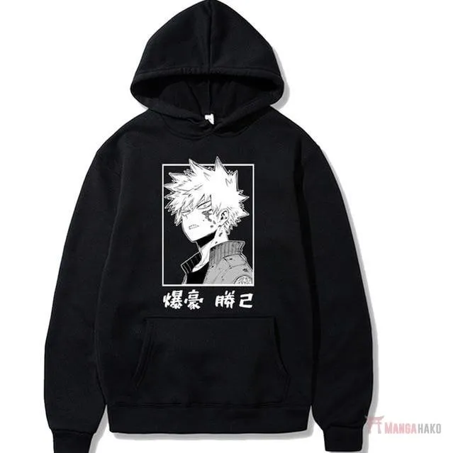 Hoodie My Hero Academia Katsuki Bakugo