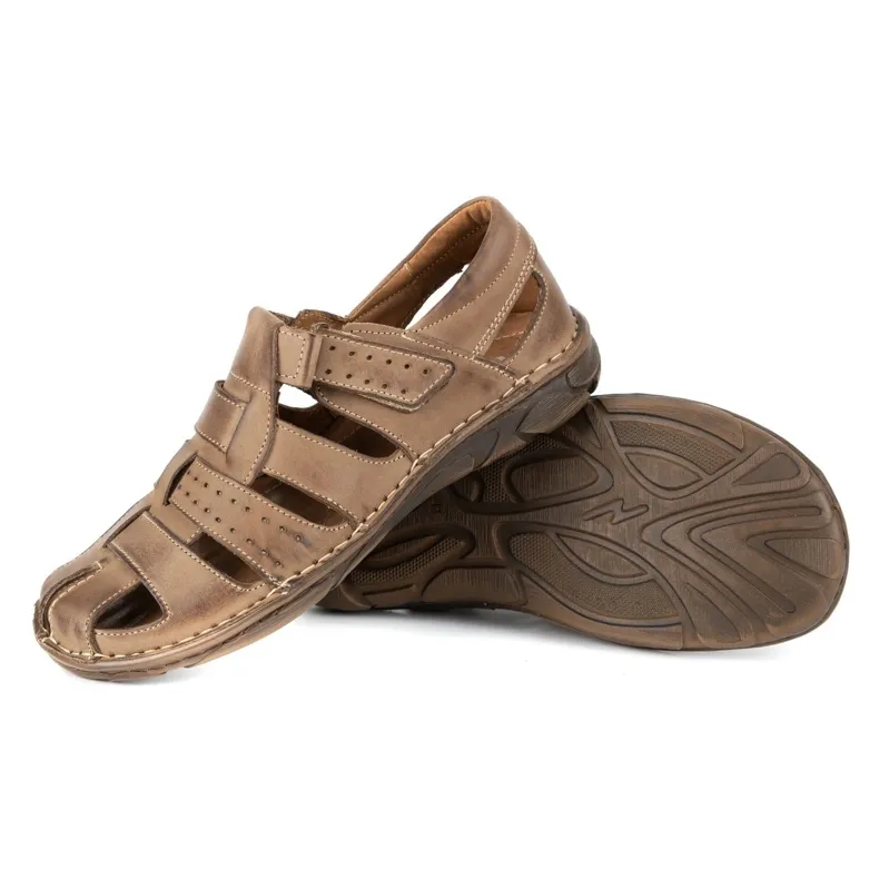 Olivier Sandales homme 467 Marron brun