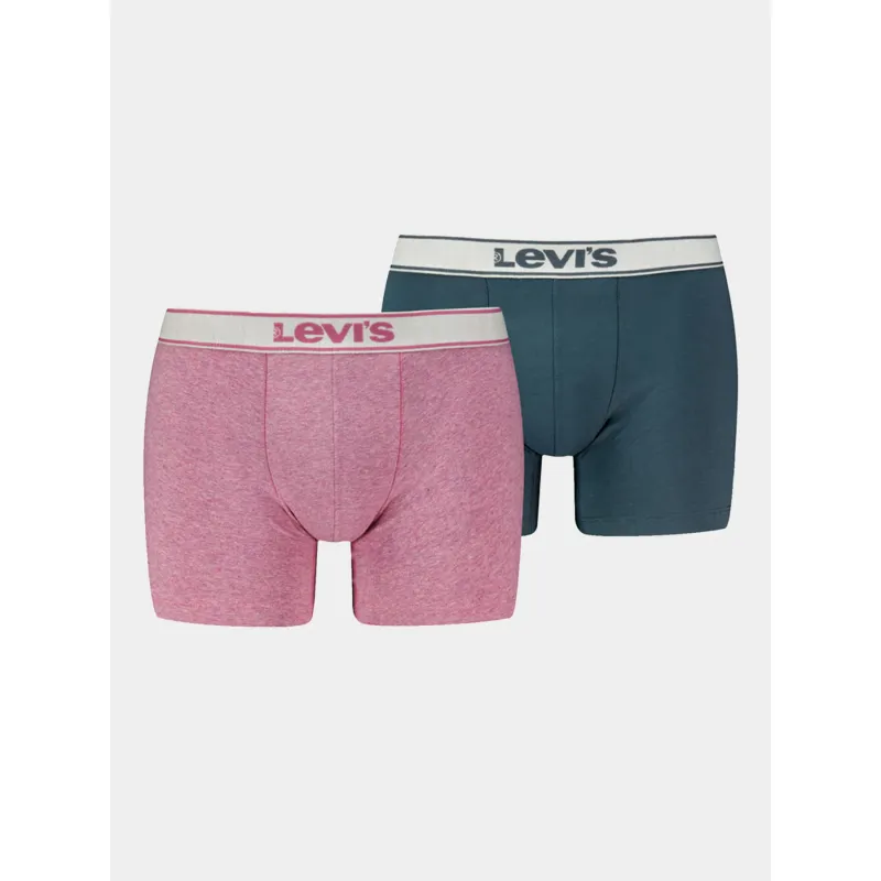 pack 3 boxers bleu rouge kaki homme - Tommy Jeans | wimod