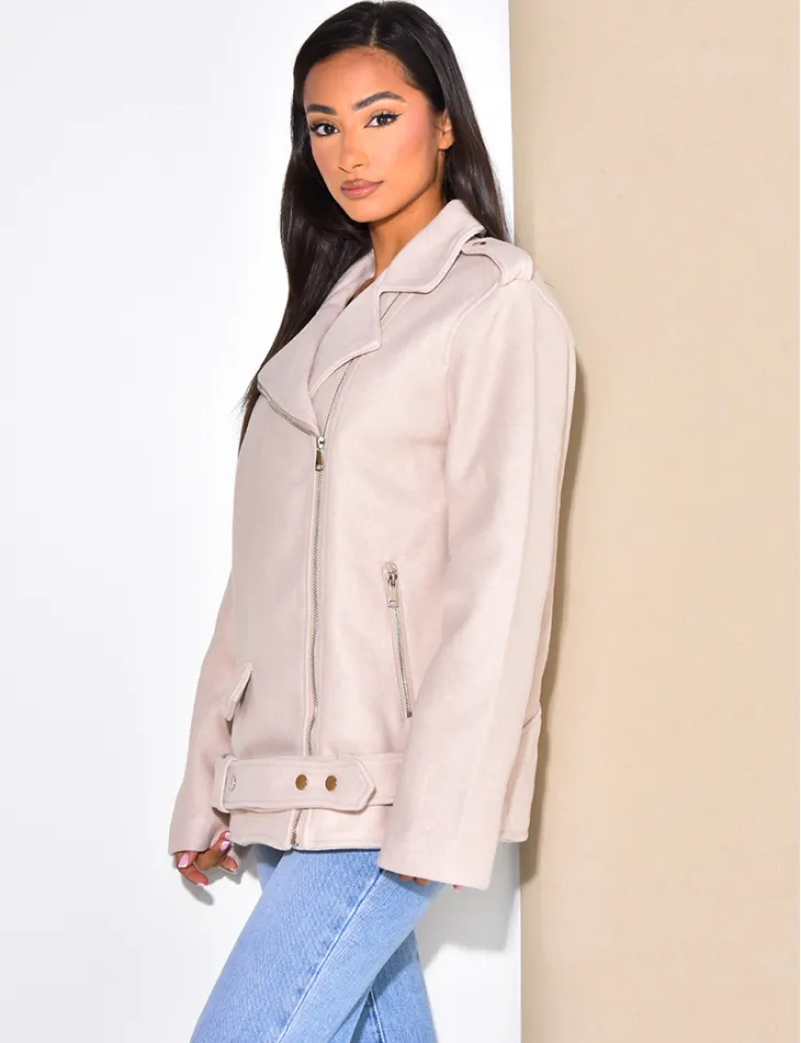 Perfecto oversize en feutrine / 48308 - JEANS INDUSTRY