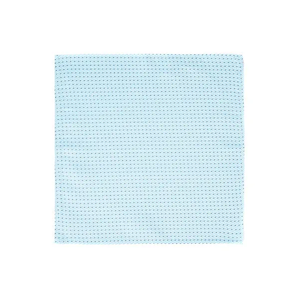 Pochette de costume en Twill de soie - Bleu