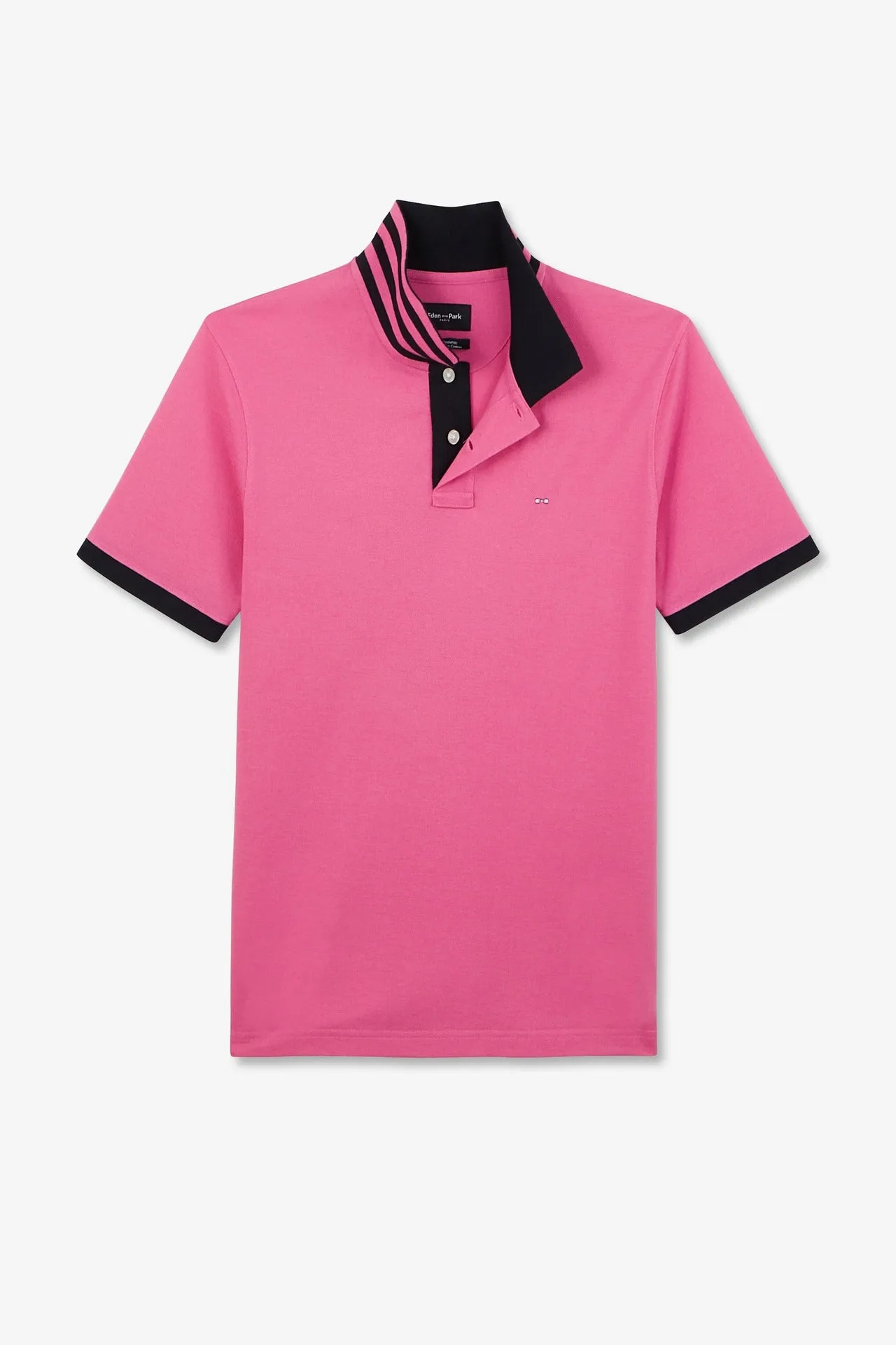 Polo rose manches courtes