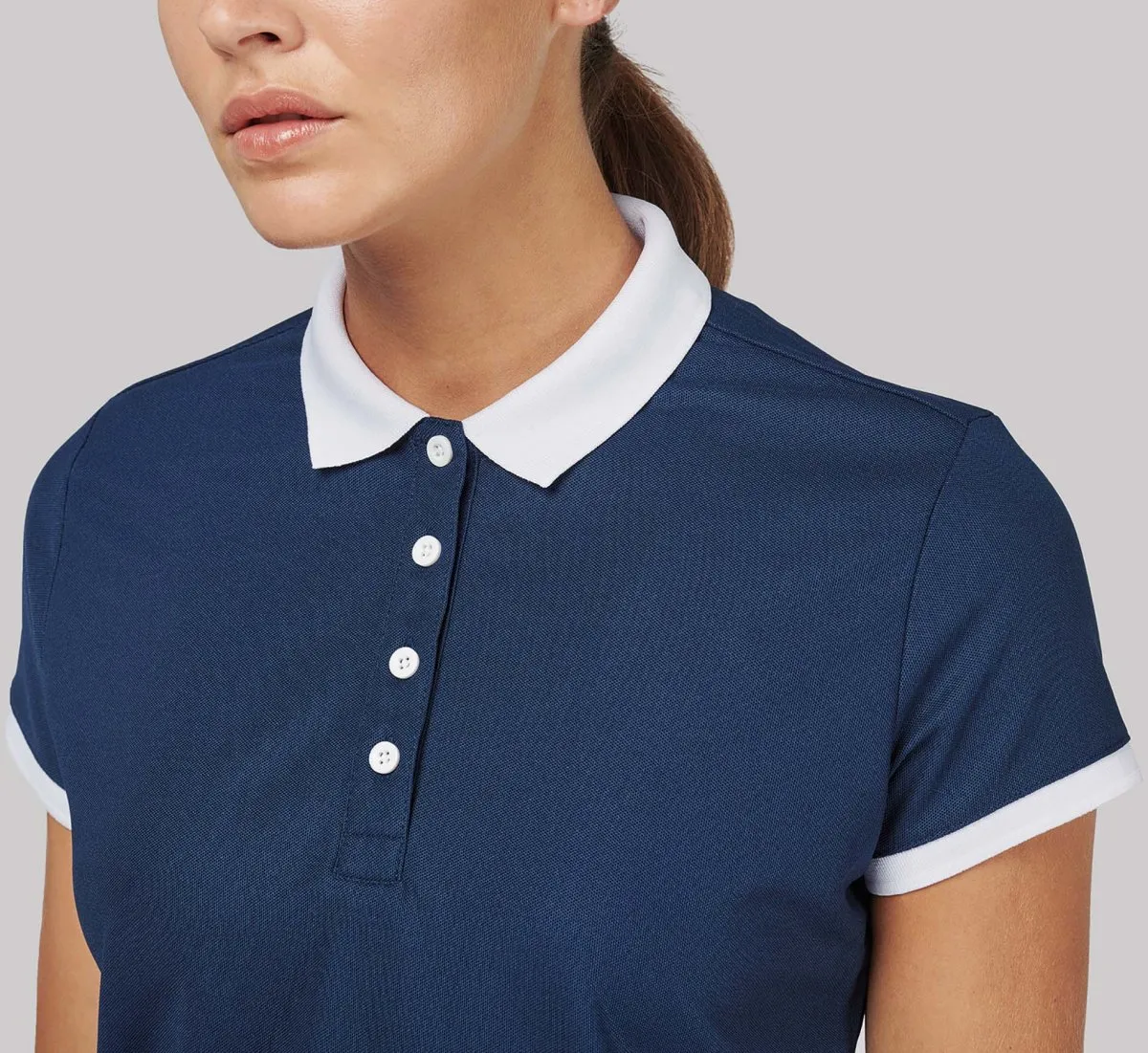 Polo sport femme à personnaliser