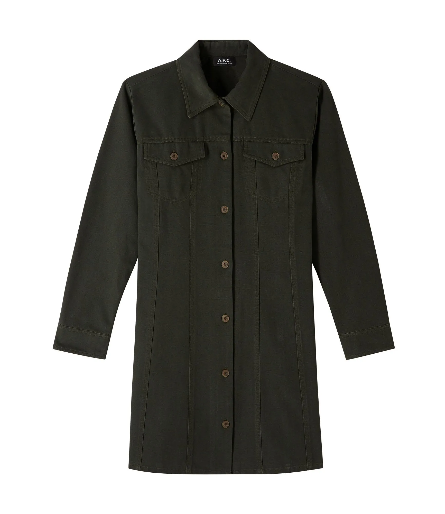 Robe Alpine Vert foncé | A.P.C.