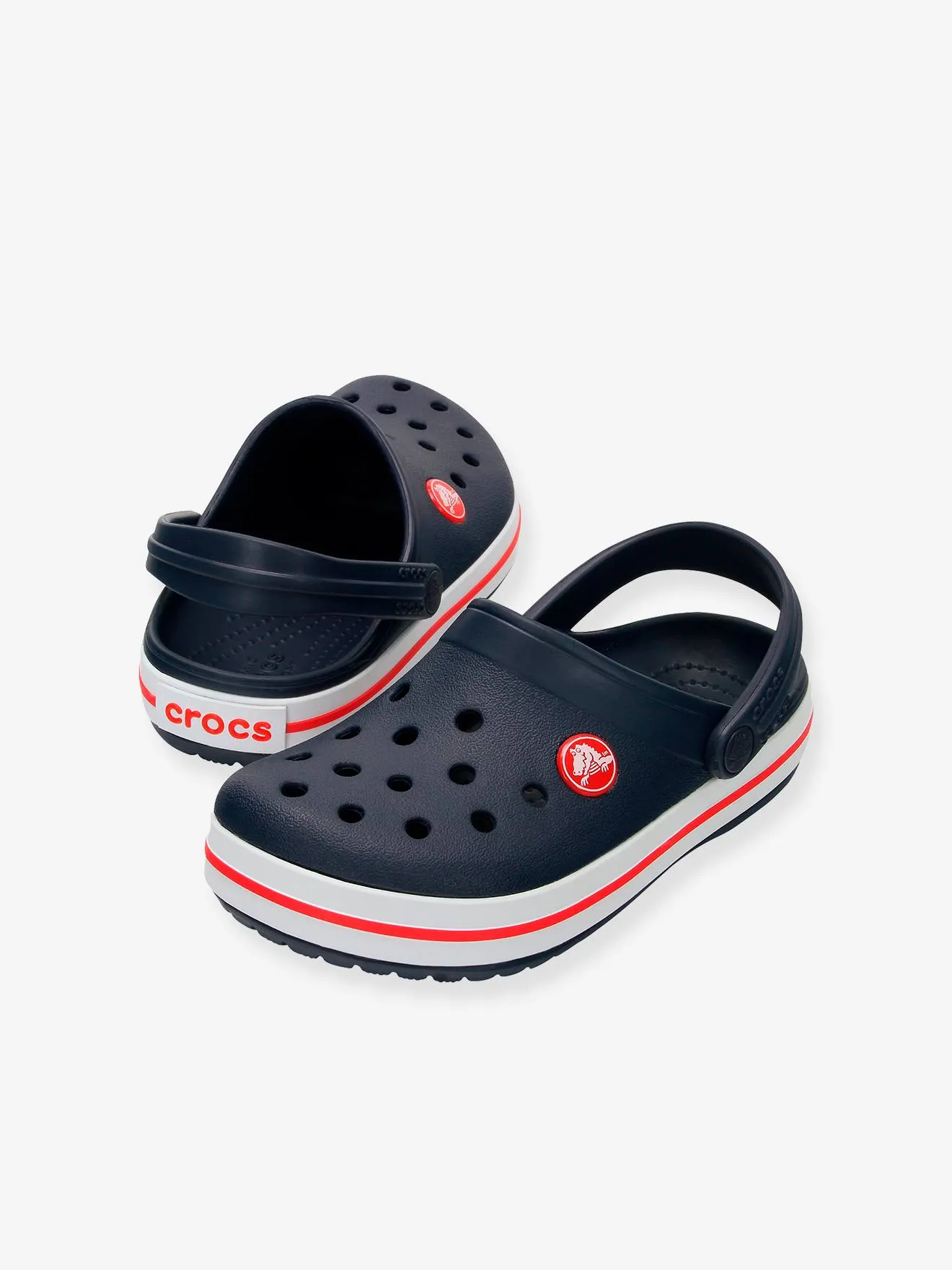 Sabots bébé Crocband Clog T CROCS(TM) pepper graphite - Crocs