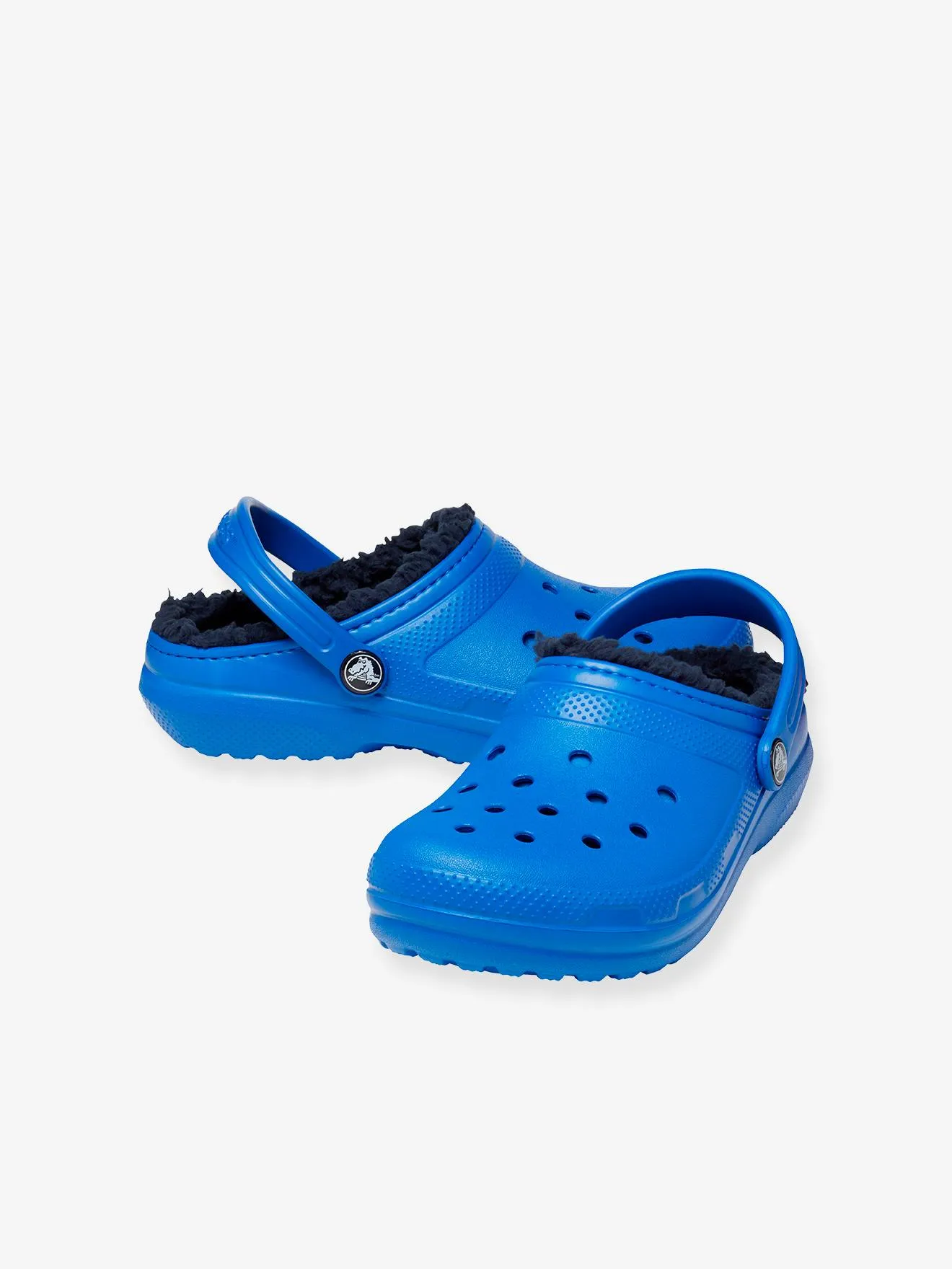Sabots fourrés enfant Classic Lined Clog K CROCS (TM) rose - Crocs