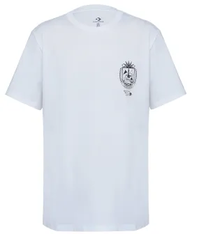 T-shirt Converse Chess League Graphic/10025279 - A02/White - women´s