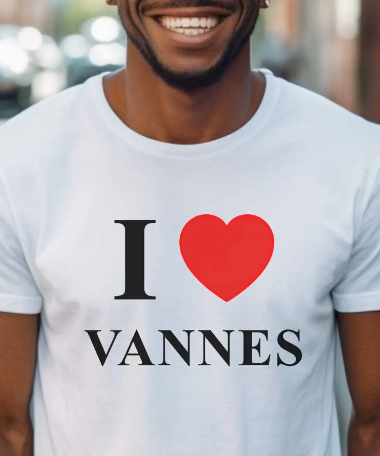 T-Shirt I love Vannes