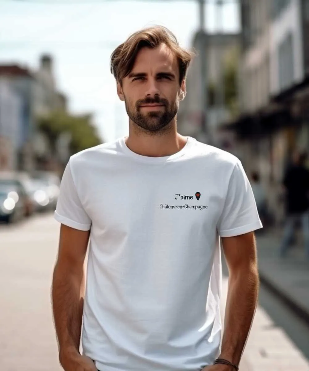 T-Shirt J'aime Châlons-en-Champagne