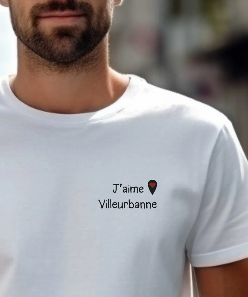 T-Shirt J'aime Villeurbanne