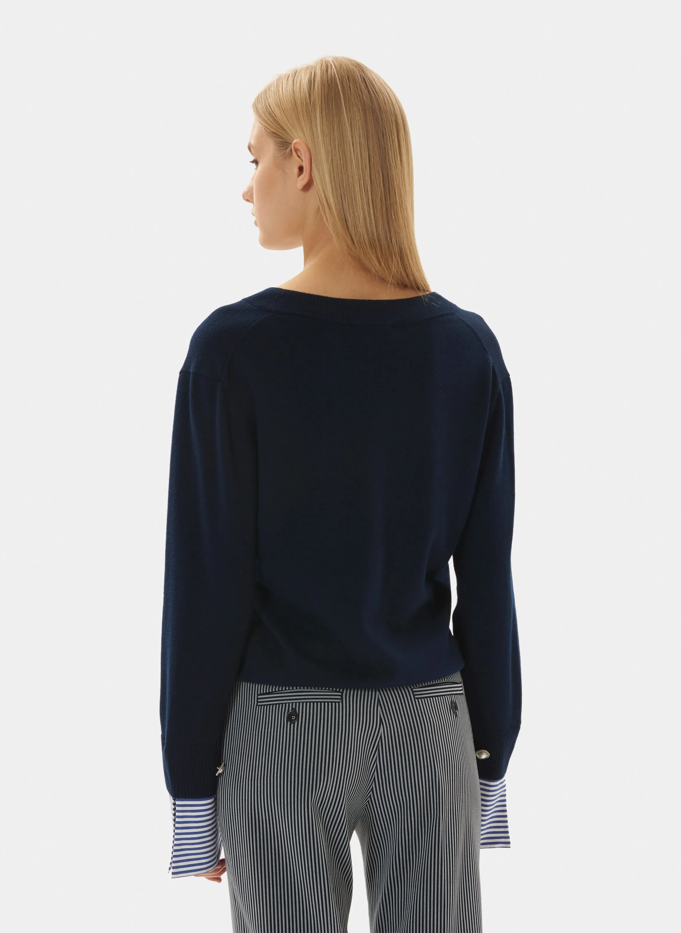 TARA JARMON  Pulllongues v - primrose - Bleu