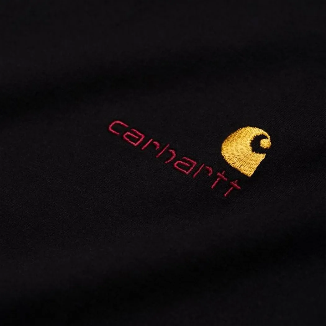 Tee Shirt CARHARTT WIP American Script Noir