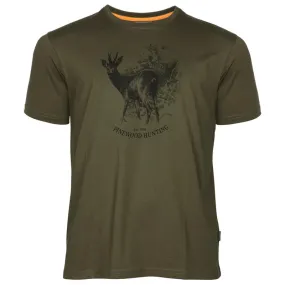 TEE SHIRT HOMME PINEWOOD ROE DEER
