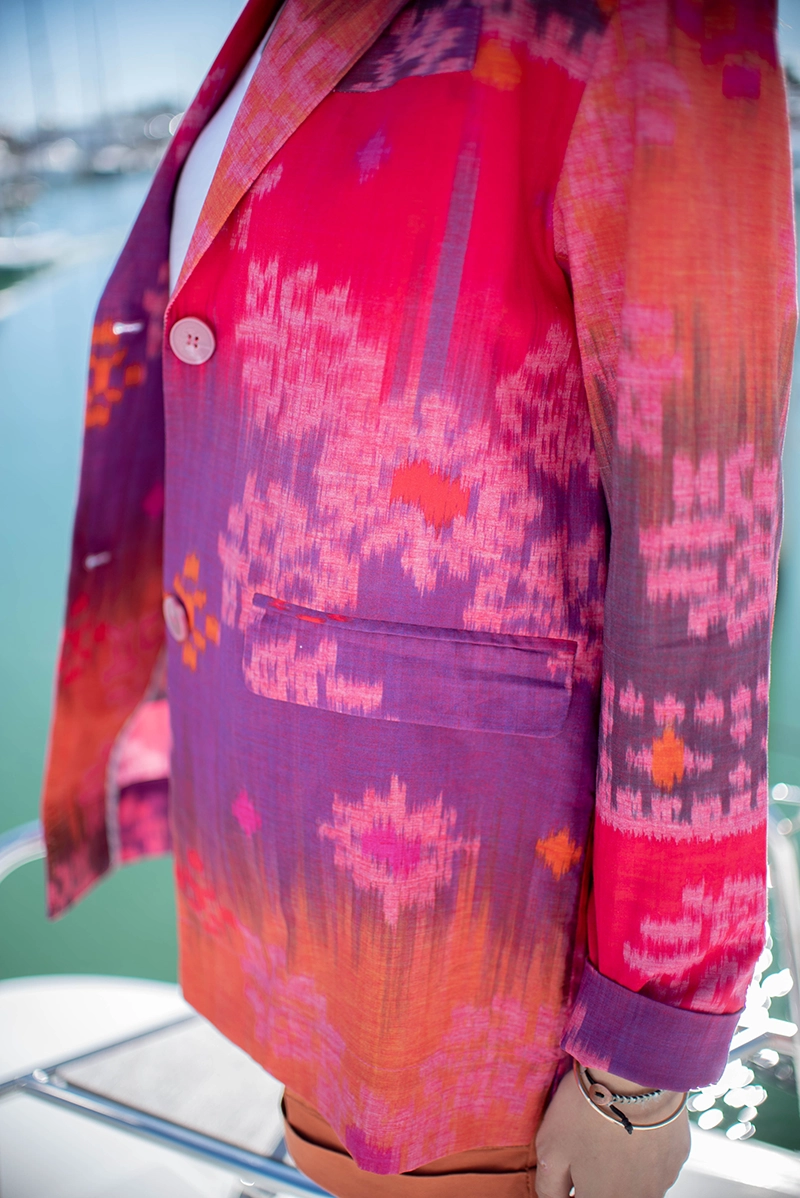 Veste Mauri Ikat Patchouli - Hod Paris | Les Chiquettes