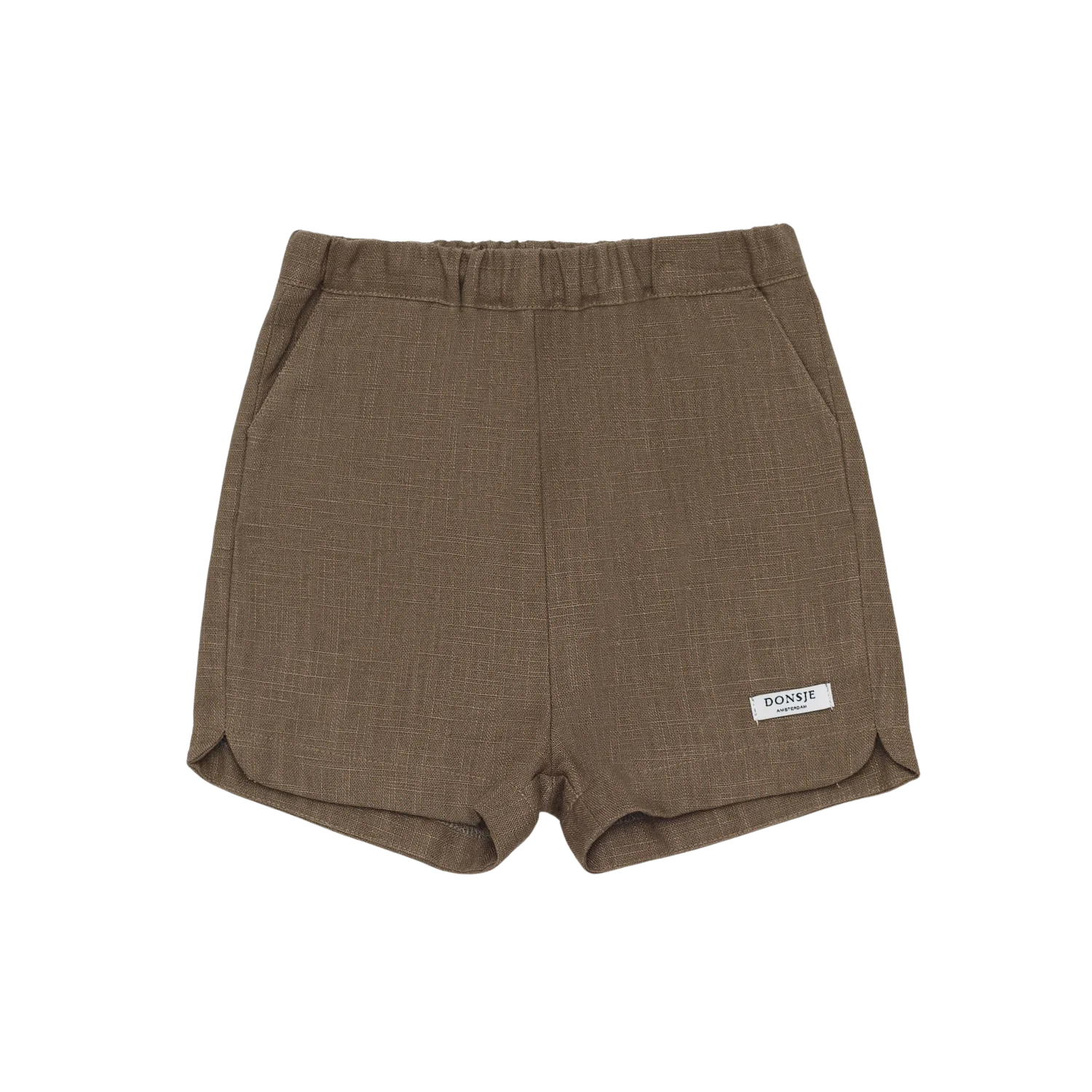 Wavel Linen Shorts | Brown